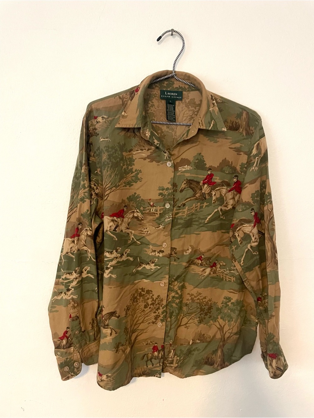 Ralph Lauren Equestrian Button-Up Shirt